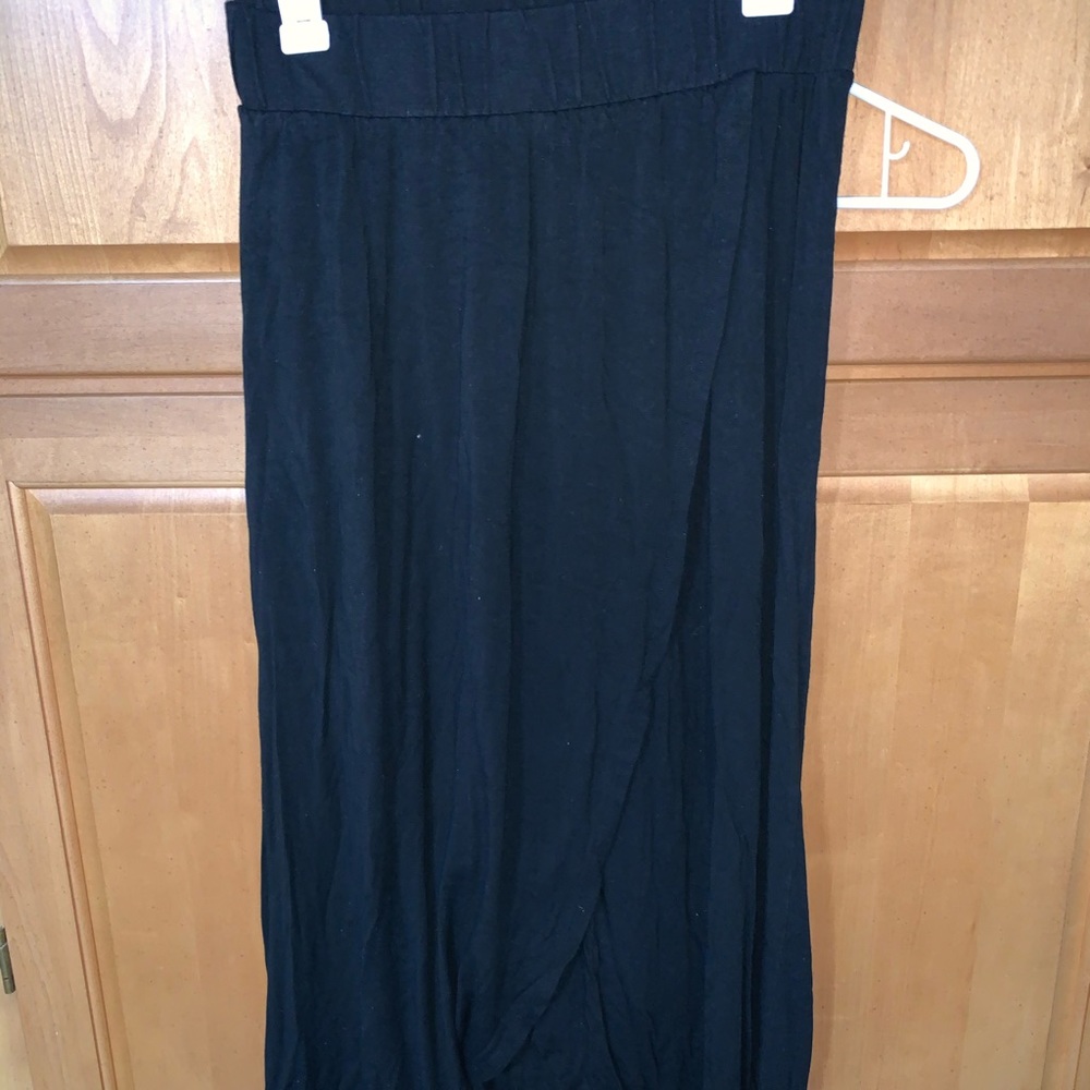 Long maxi maternity skirt